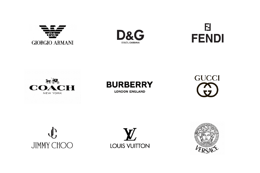 Luxury Brands Design Labels